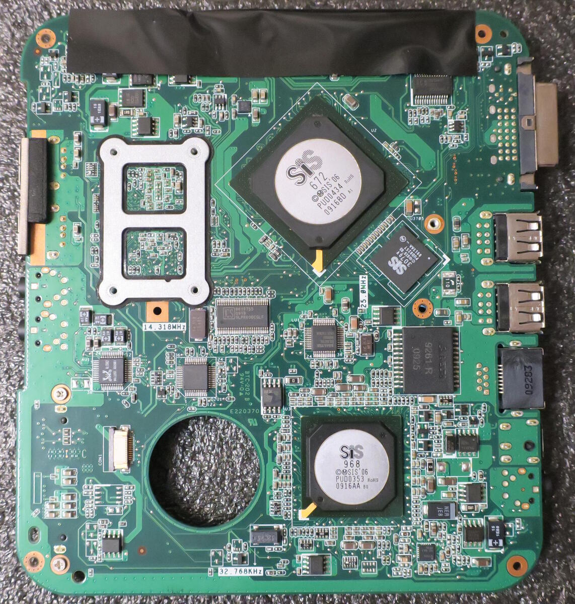 Motherboard (back)